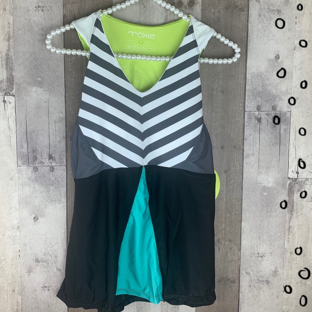 NWT Moxie Cycling Summer Peplum Jersey size Small